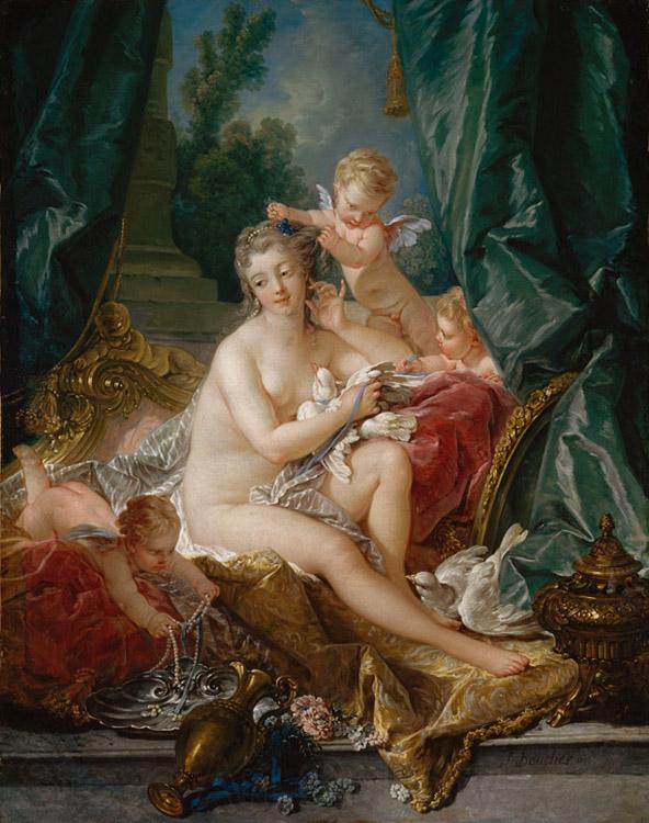 Francois Boucher The Toilette of Venus (mk08) France oil painting art